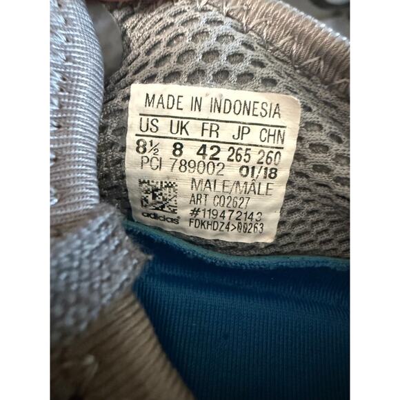 Adidas Deerupt Dark Grey Size 8.5 Mens - Picture 3 of 9